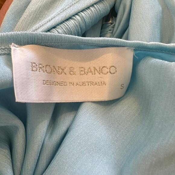 Bronx and Banco Jamilia Maxi Dress in Light Blue - Picture 7 of 9